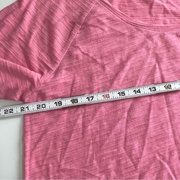 Lane Bryant Pink Activewear T-Shirt Scoop Neckline Short Sleeve Size 14 / 16 NWT - Picture 6 of 10